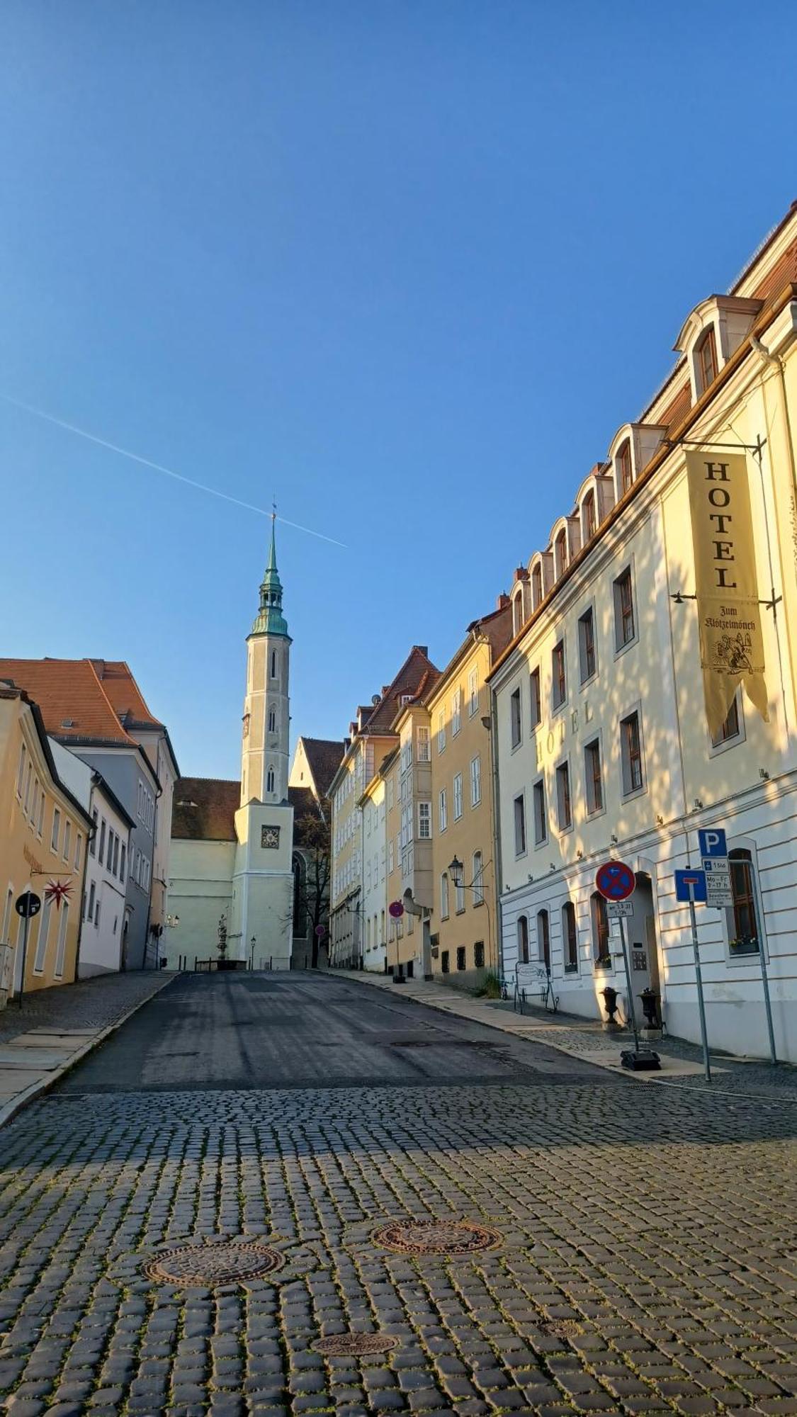 Hotel Zum Kloetzelmoench 格尔利茨 外观 照片